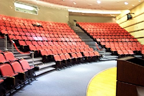 Auditorium Side View with Seating
