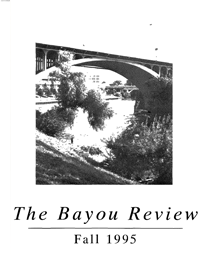 Bayou Review Fall 1995 Cover