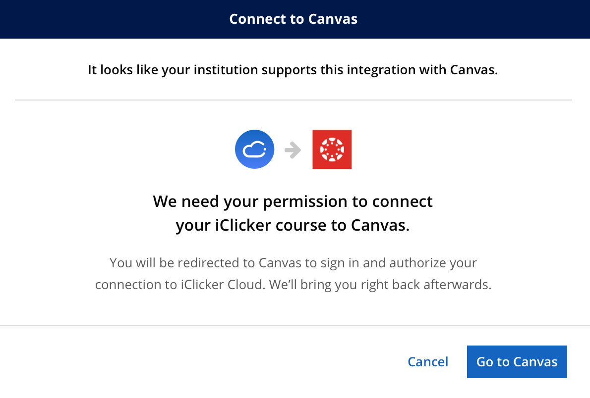 Connect to Canvas