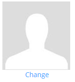 a screenshot of the Zoom Profile Avatar and Change button