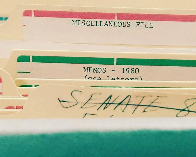 file folders labeled miscellaneous