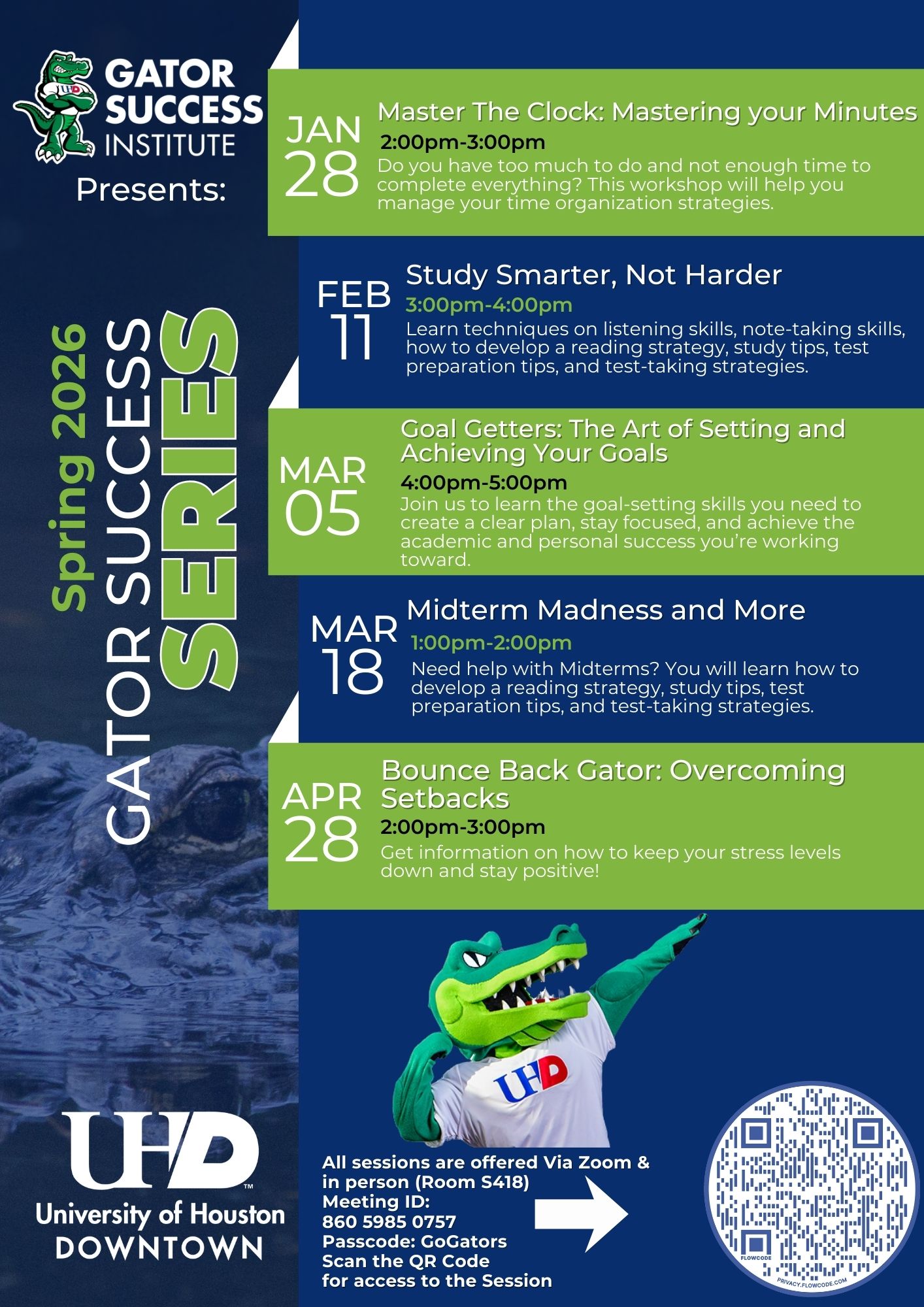 GSI Spring 2026 Success Workshops