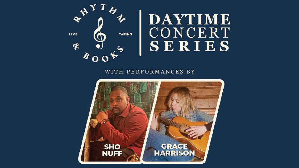 Rhythm & Books Daytime Concert Series: Sho Nuff and Grace Harrison