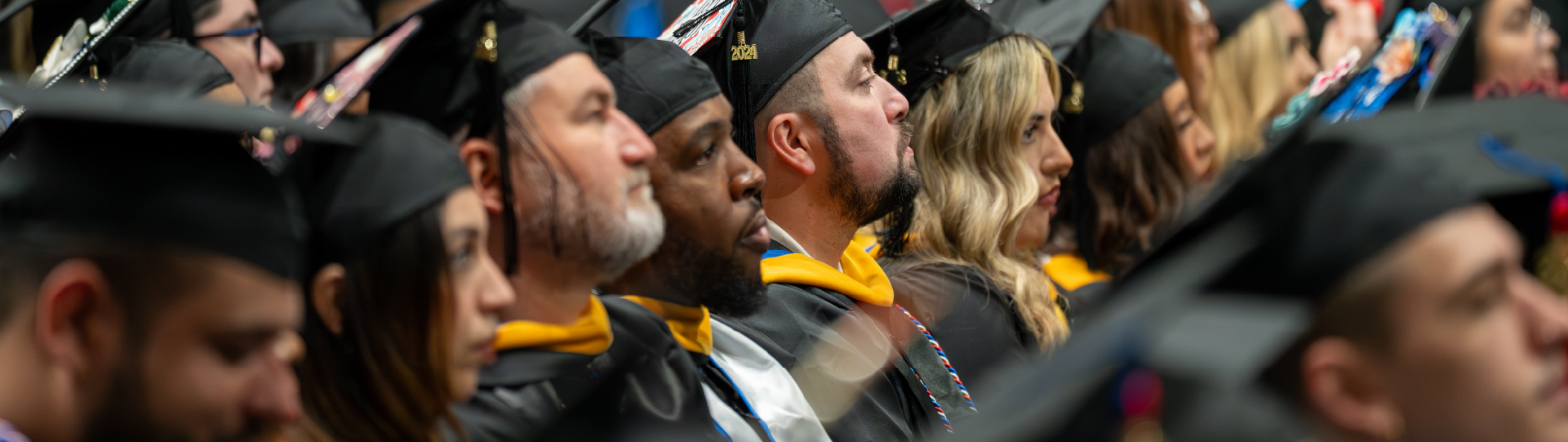 image of students at commencement