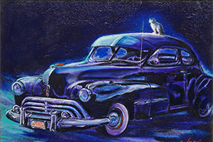 Purple Car by Gilbert Duran