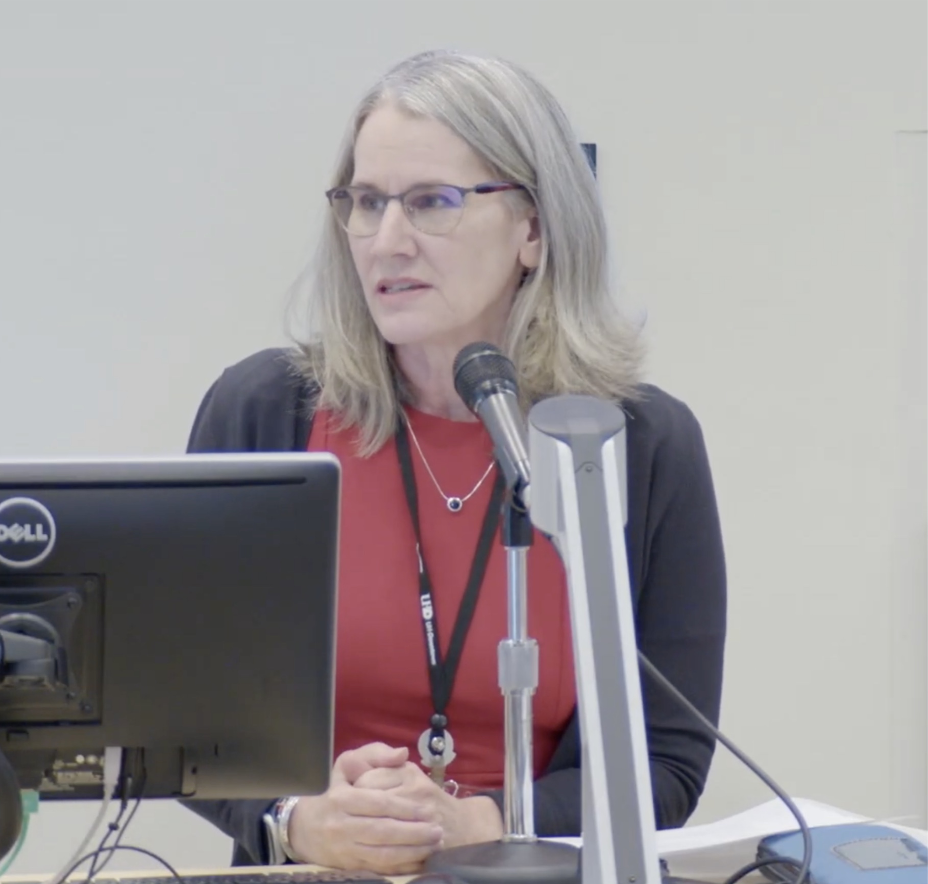 Student award winner with Assistant Dean