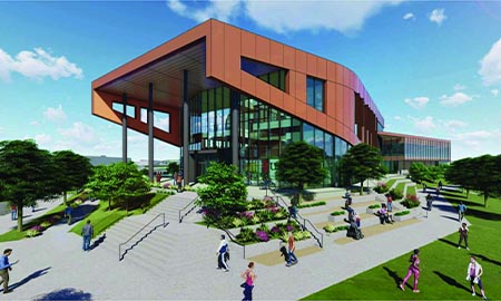 Wellness and Success Center Rendering