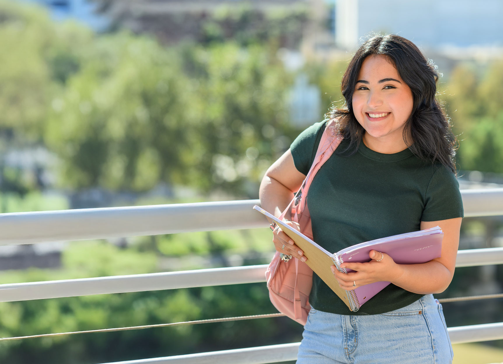 UHD Student Female student smiling