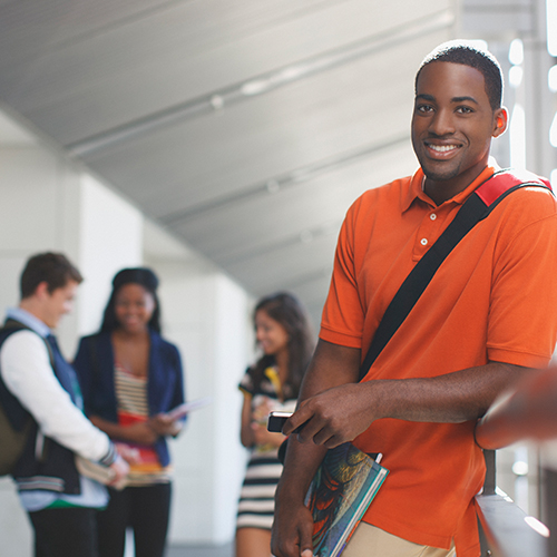smiling student smiling student
