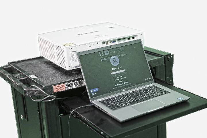 Image of a media cart