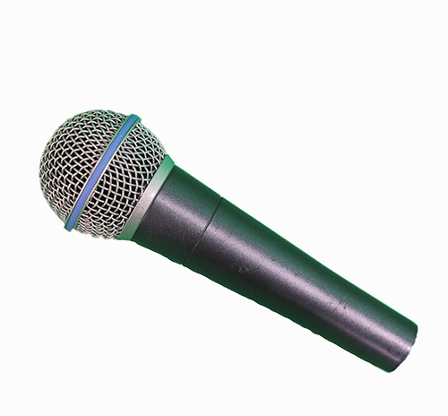 Image of microphone on stand