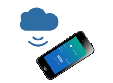 a screenshot of the iClicker app on a phone talking to the cloud