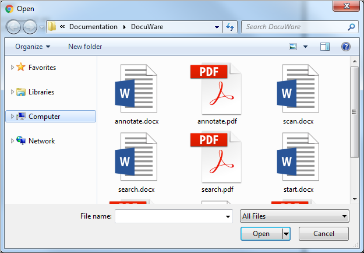 a screenshot of the Windows Explorer option