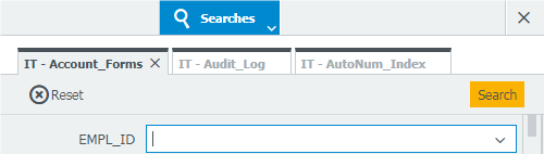 a screenshot of the search tabs