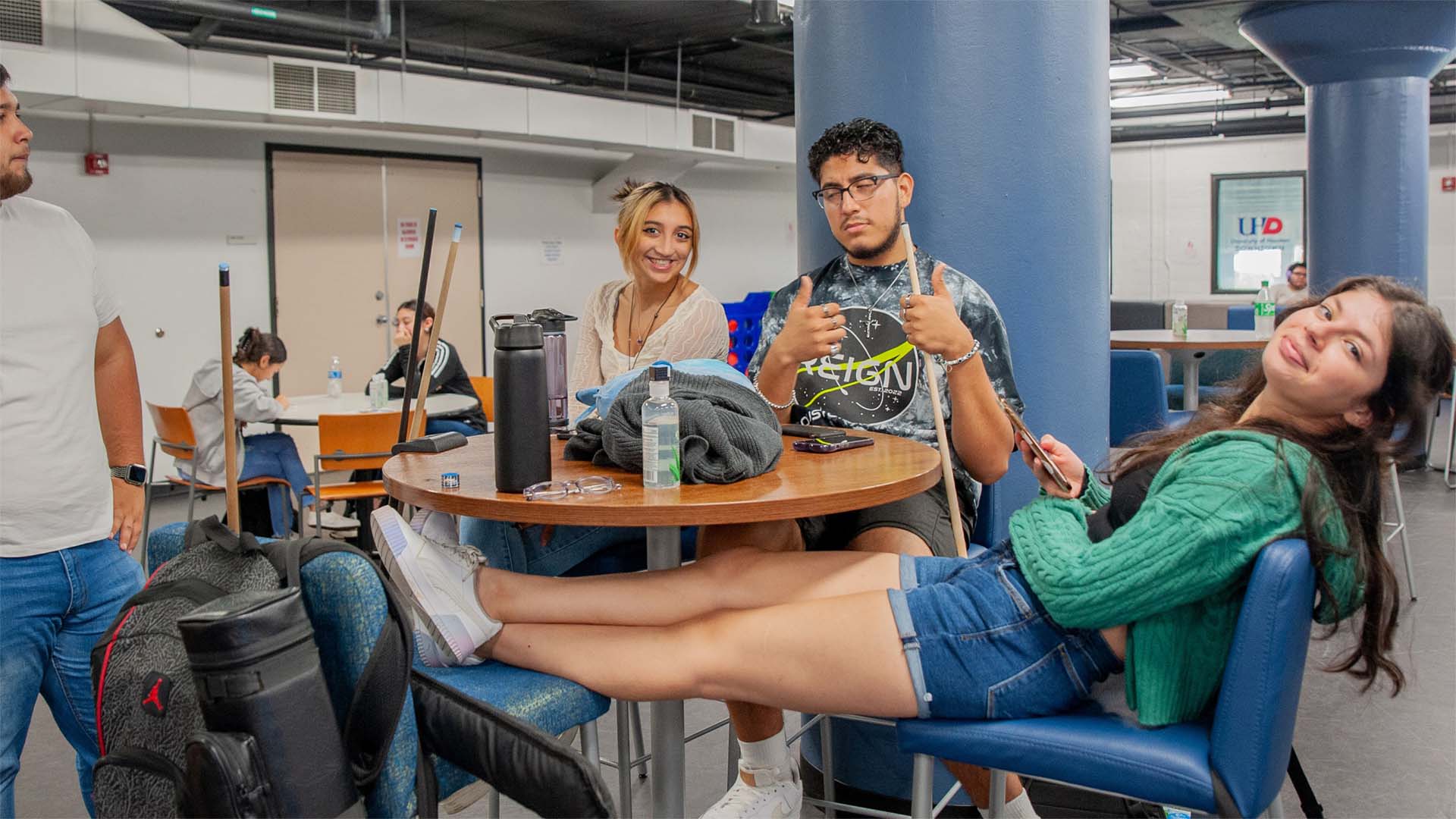 Students posing for a picture