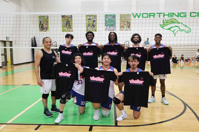 image of men's volleyball club team