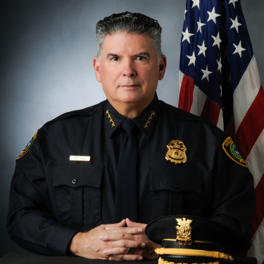 Chief J. Noe Diaz, Houston Police Department.